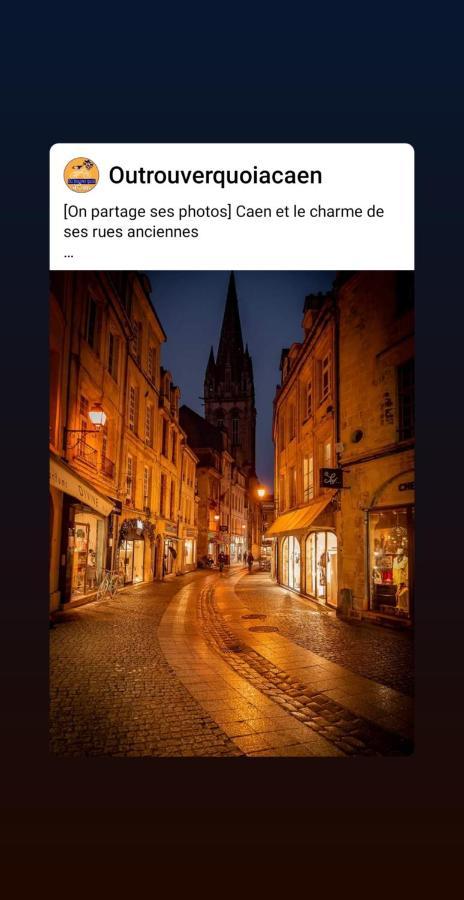 Souplex De La Rue Froide Apartment Caen Bagian luar foto